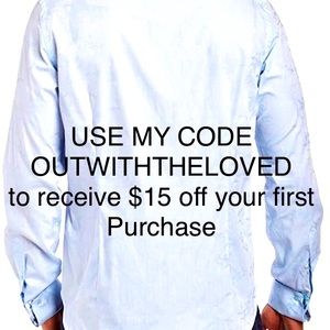 USE MY REFERAL CODE to receive $15 off your first purchase - OUTWITHTHELOVED
